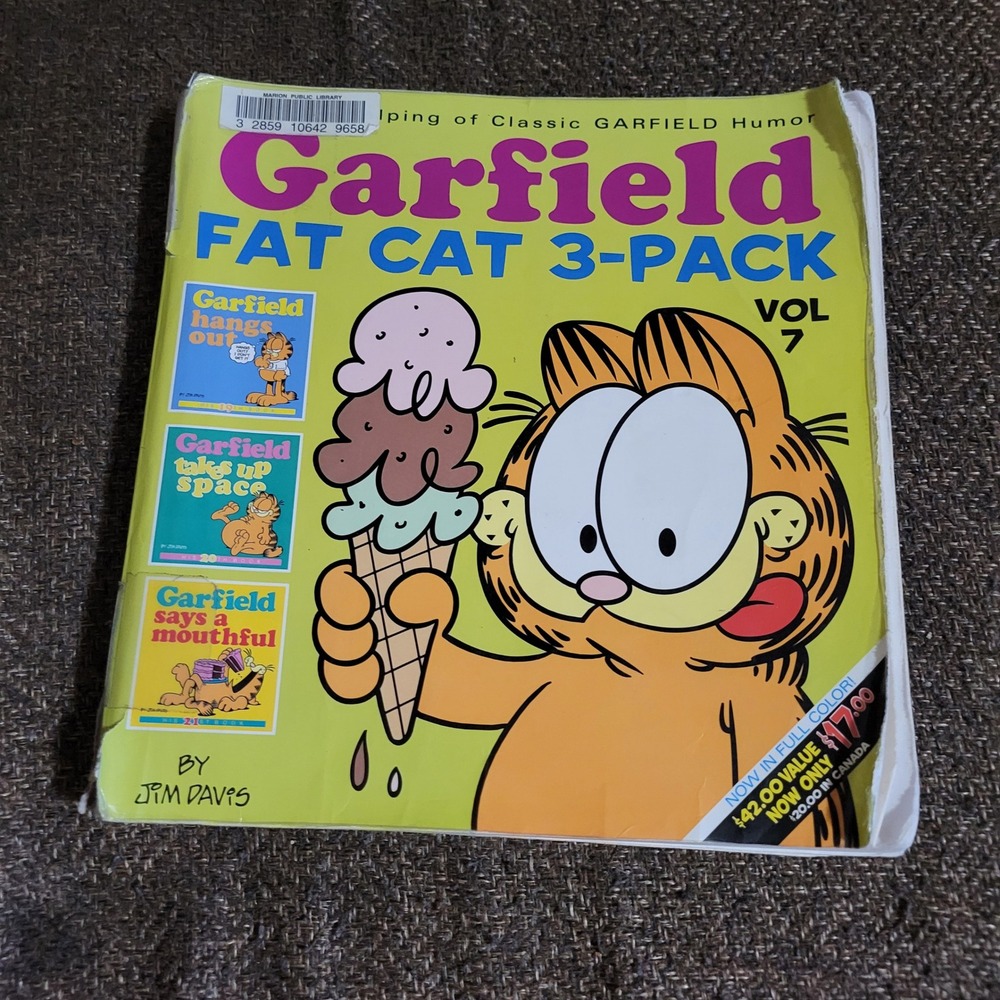 Garfield Fat Cat 3-Pack Vol‎ 7 Jim Davis Full Color Comic Anthology Paperbk 2012